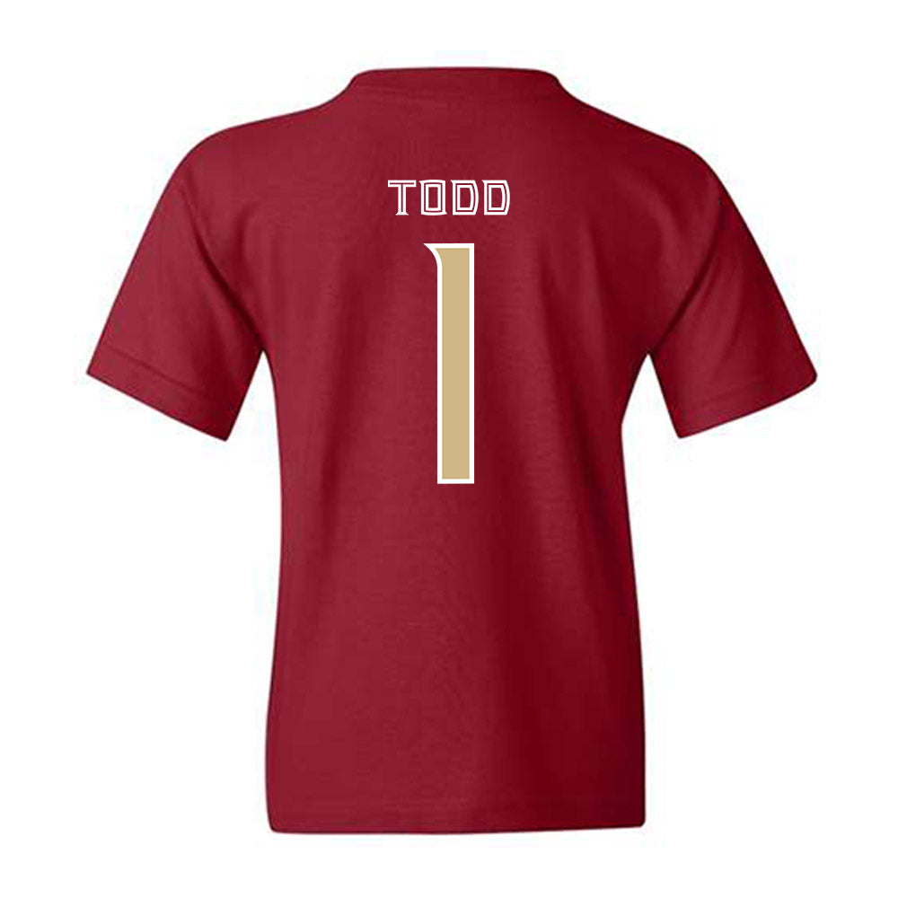 FSU - NCAA Women's Soccer : Adelyn Todd - Classic Shersey Youth T-Shirt-1