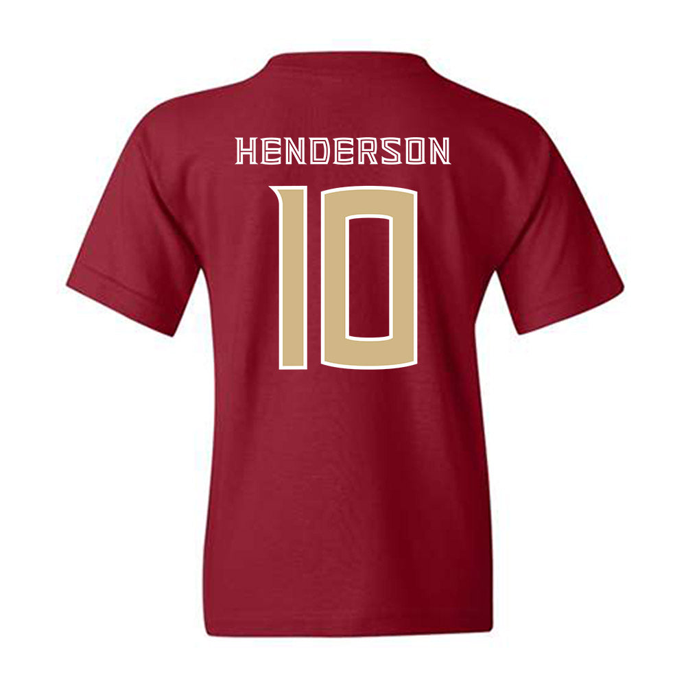 FSU - NCAA Women's Soccer : Ashley Henderson - Classic Shersey Youth T-Shirt-1