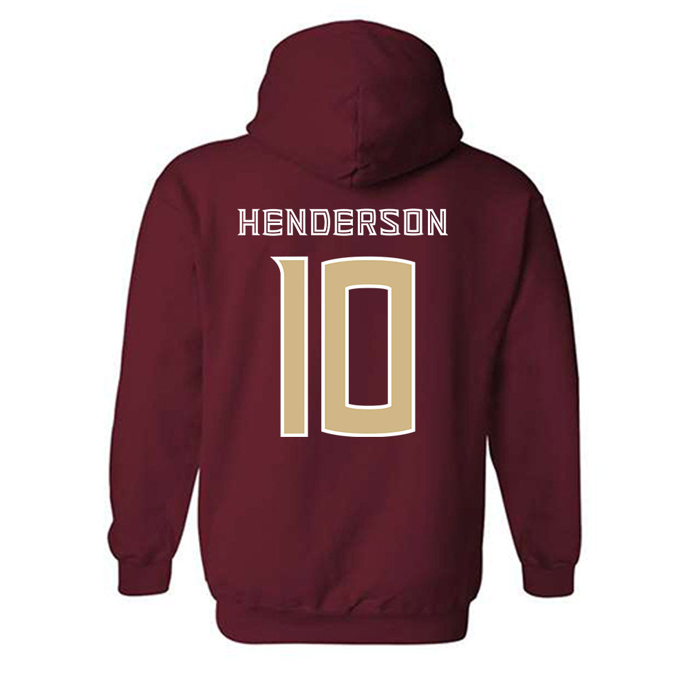 FSU - NCAA Women's Soccer : Ashley Henderson - Classic Shersey Hooded Sweatshirt-1