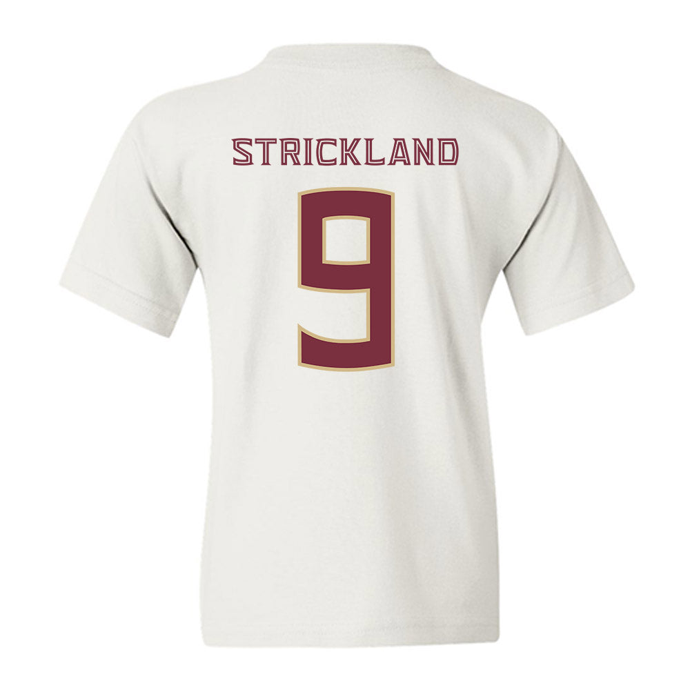 FSU - NCAA Women's Soccer : Tanner Strickland - Classic Shersey Youth T-Shirt-1
