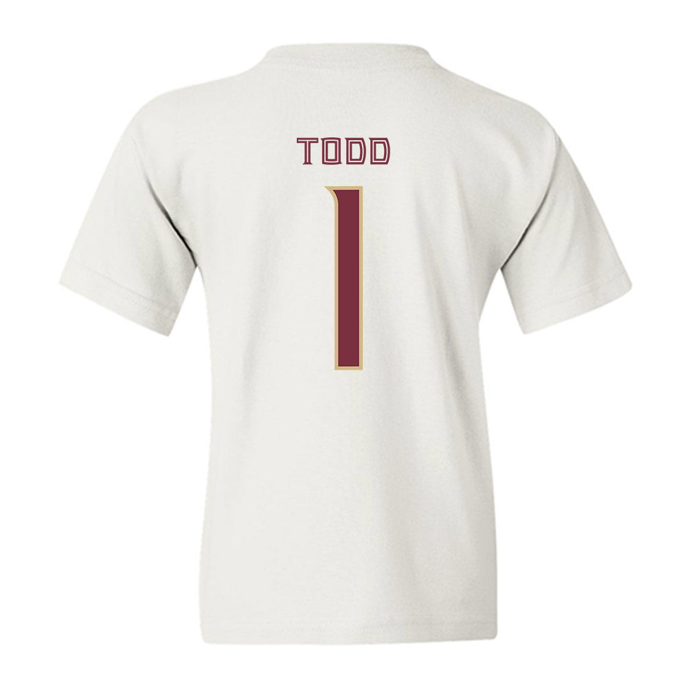 FSU - NCAA Women's Soccer : Adelyn Todd - Classic Shersey Youth T-Shirt-1