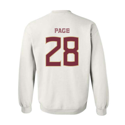 FSU - NCAA Women's Soccer : Olivia Page - Classic Shersey Crewneck Sweatshirt-1