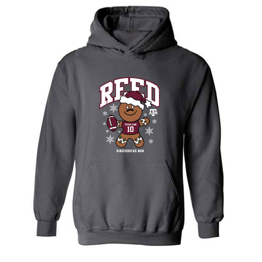 Texas A&M - NCAA Football : Marcel Reed - Gingerbread Man Hooded Sweatshirt-0