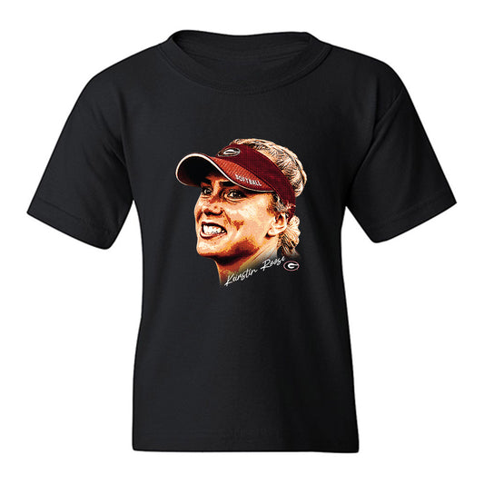Georgia - NCAA Softball : Keirstin Roose - GameFace Youth T-Shirt-0