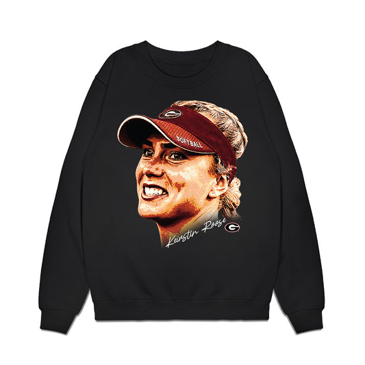 Georgia - NCAA Softball : Keirstin Roose - GameFace Premium Crewneck Sweatshirt-0