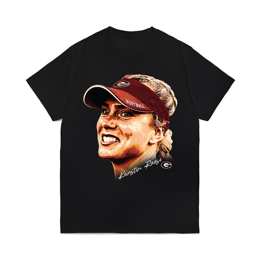 Georgia - NCAA Softball : Keirstin Roose - GameFace Comfort Colors T-Shirt-0