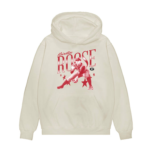 Georgia - NCAA Softball : Keirstin Roose - Graphic Premium Hooded Sweatshirt-0