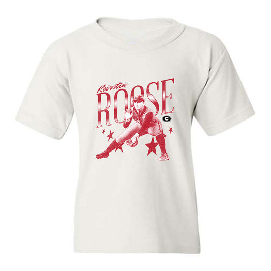 Georgia - NCAA Softball : Keirstin Roose - Graphic Youth T-Shirt-0