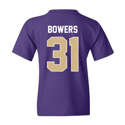 Washington - NCAA Men's Soccer : Brecken Bowers - NCAA® 2025 National Champs Youth T-Shirt-1