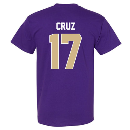 Washington - NCAA Men's Soccer : Cameron Cruz - NCAA® 2025 National Champs T-Shirt-1