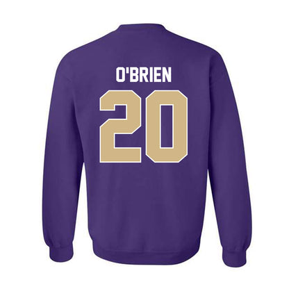 Washington - NCAA Men's Soccer : Nick O'Brien - NCAA® 2025 National Champs Crewneck Sweatshirt-1