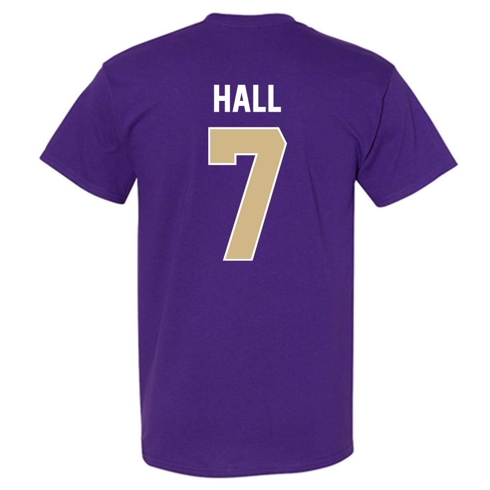 Washington - NCAA Men's Soccer : Alex Hall - NCAA® 2025 National Champs T-Shirt-1