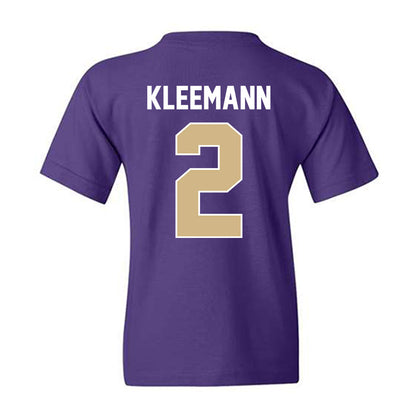 Washington - NCAA Men's Soccer : Philip Kleemann - NCAA® 2025 National Champs Youth T-Shirt-1
