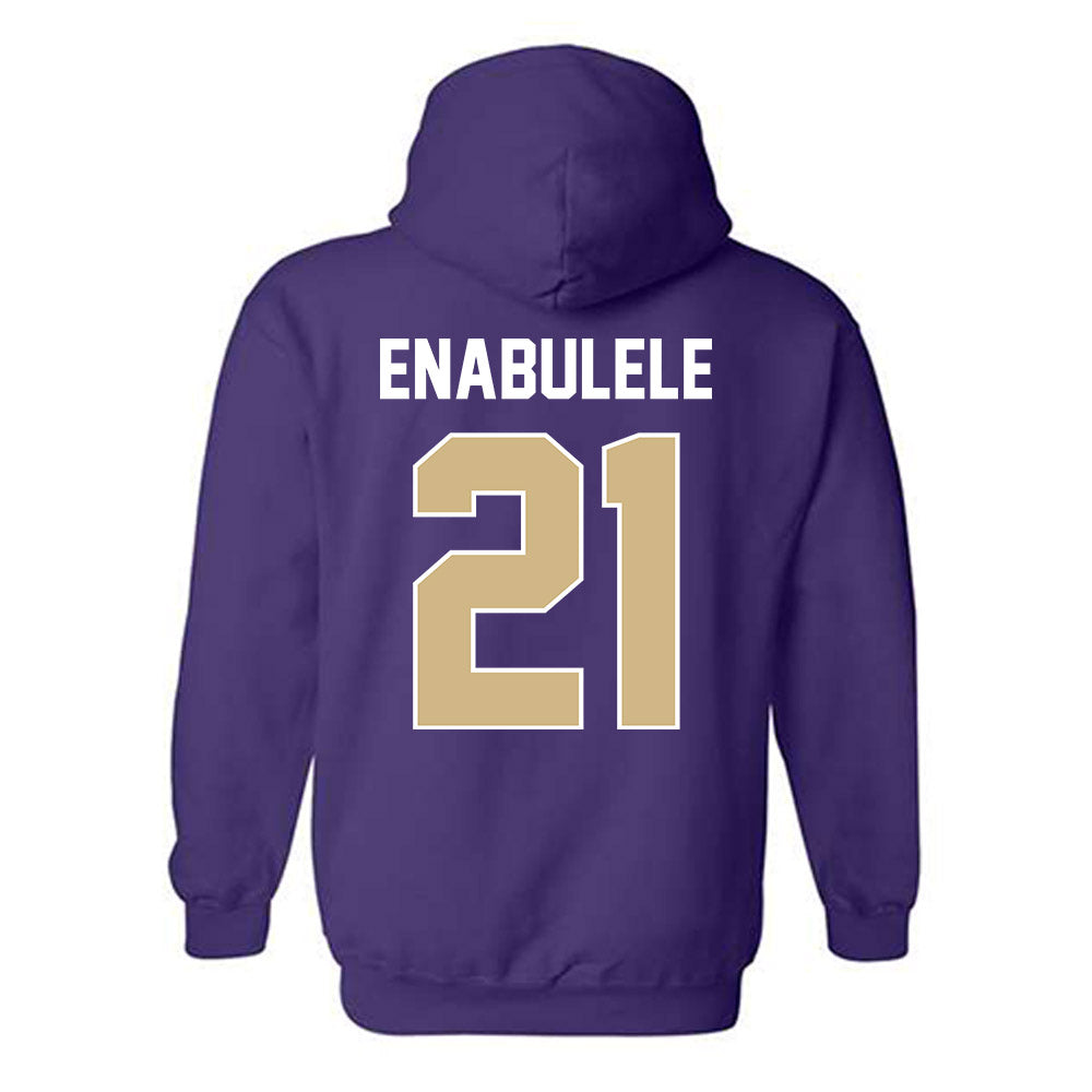 Washington - NCAA Men's Soccer : Osato Enabulele - NCAA® 2025 National Champs Hooded Sweatshirt-1