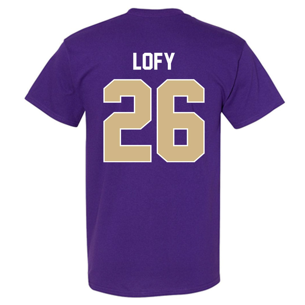 Washington - NCAA Men's Soccer : Connor Lofy - NCAA® 2025 National Champs T-Shirt-1