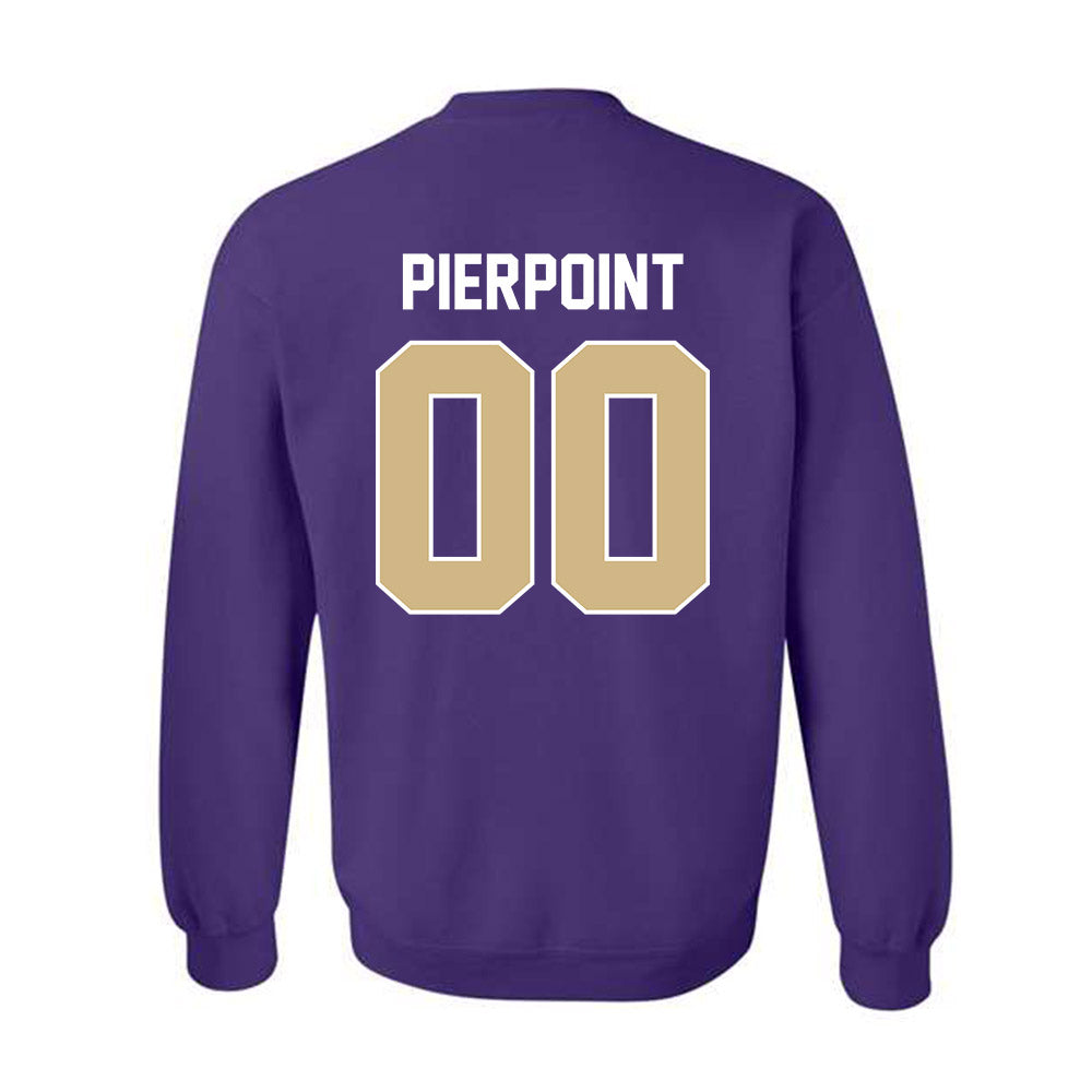 Washington - NCAA Men's Soccer : Kenny Pierpoint - NCAA® 2025 National Champs Crewneck Sweatshirt-1