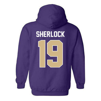 Washington - NCAA Men's Soccer : Mikey Sherlock - NCAA® 2025 National Champs Hooded Sweatshirt-1