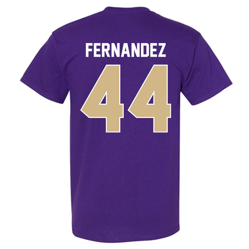 Washington - NCAA Men's Soccer : Gabe Fernandez - NCAA® 2025 National Champs T-Shirt-1
