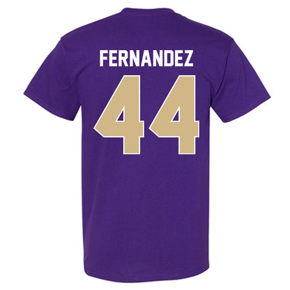 Washington - NCAA Men's Soccer : Gabe Fernandez - NCAA® 2025 National Champs T-Shirt-1