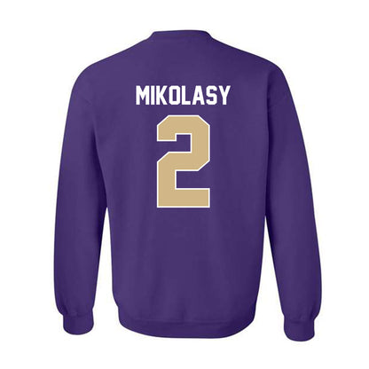 Washington - NCAA Men's Soccer : Harper Mikolasy - NCAA® 2025 National Champs Crewneck Sweatshirt-1