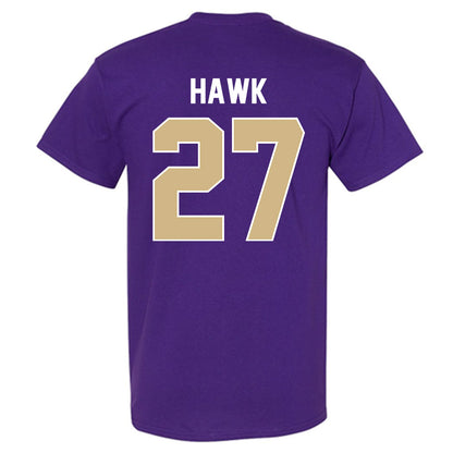 Washington - NCAA Men's Soccer : Levi Hawk - NCAA® 2025 National Champs T-Shirt-1