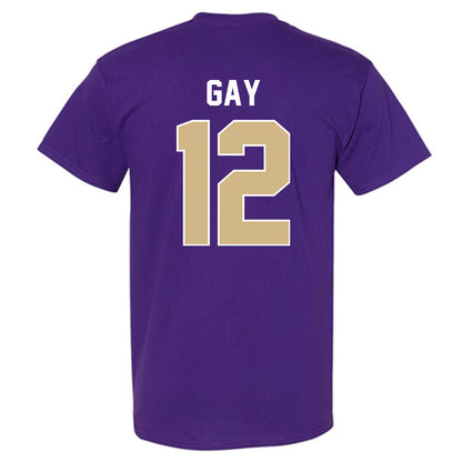 Washington - NCAA Men's Soccer : Carter Gay - NCAA® 2025 National Champs T-Shirt-1