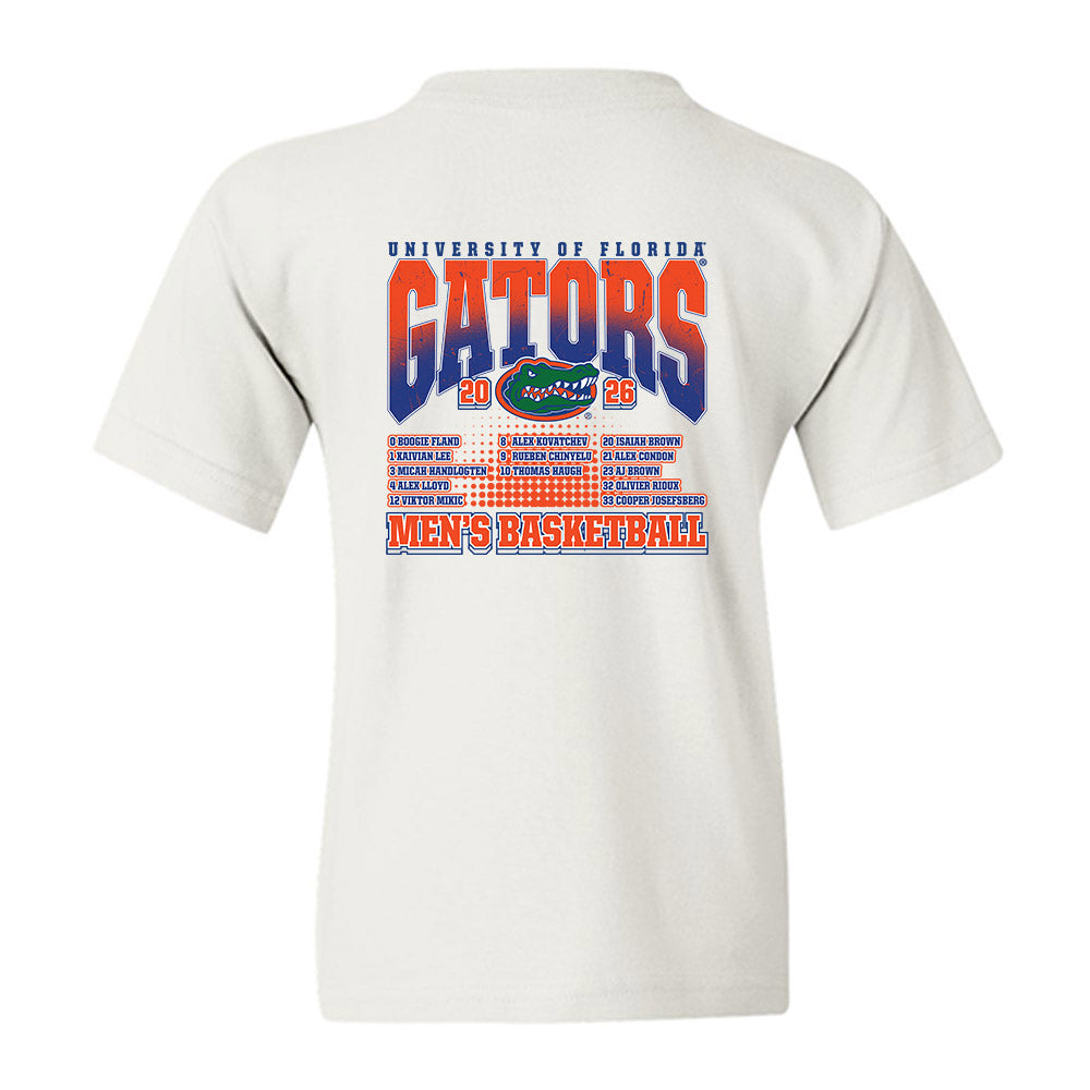 Florida - NCAA Men's Basketball : - Roster Youth T-Shirt-1