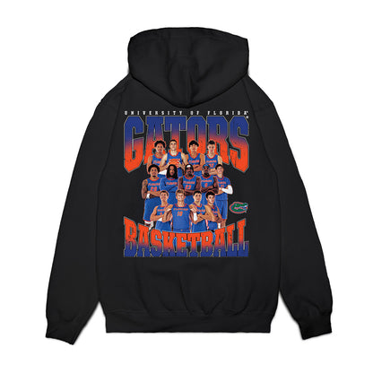Florida - NCAA Men's Basketball : - Team Collage Premium Hooded Sweatshirt-1