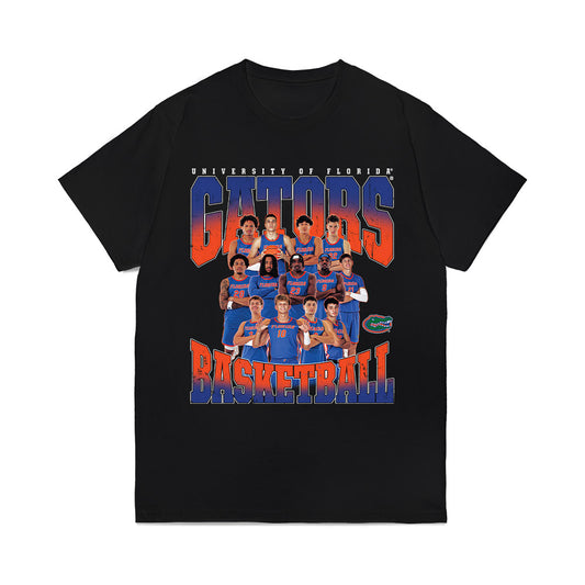 Florida - NCAA Men's Basketball : - Team Collage Comfort Colors T-Shirt-0