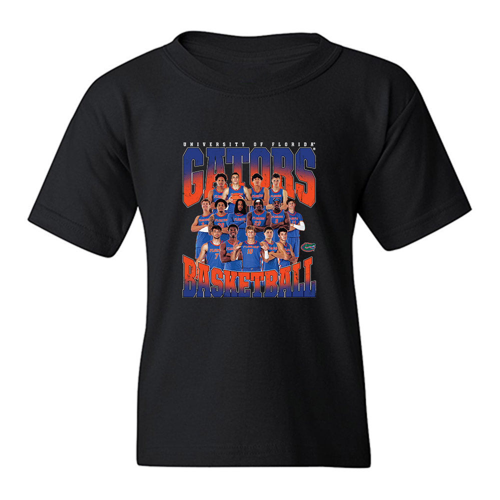 Florida - NCAA Men's Basketball : - Team Collage Youth T-Shirt-0