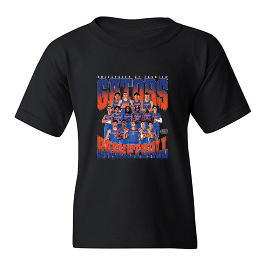 Florida - NCAA Men's Basketball : - Team Collage Youth T-Shirt-0