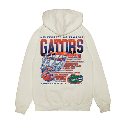Florida - NCAA Women's Basketball : - Roster Premium Hooded Sweatshirt-1