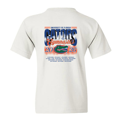 Florida - NCAA Women's Gymnastics : - Roster List Youth T-Shirt-1