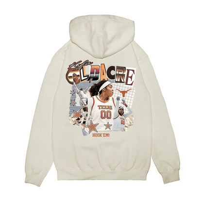 Texas - NCAA Women's Basketball : Kyla Oldacre - Collage Premium Hooded Sweatshirt-1