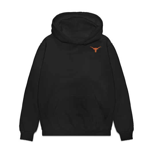 Texas - NCAA Women's Basketball : Kyla Oldacre - Collage Premium Hooded Sweatshirt-0