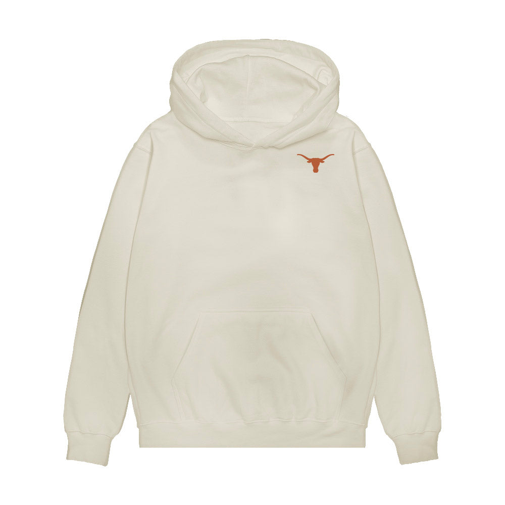 Texas - NCAA Women's Basketball : Kyla Oldacre - Collage Premium Hooded Sweatshirt-0