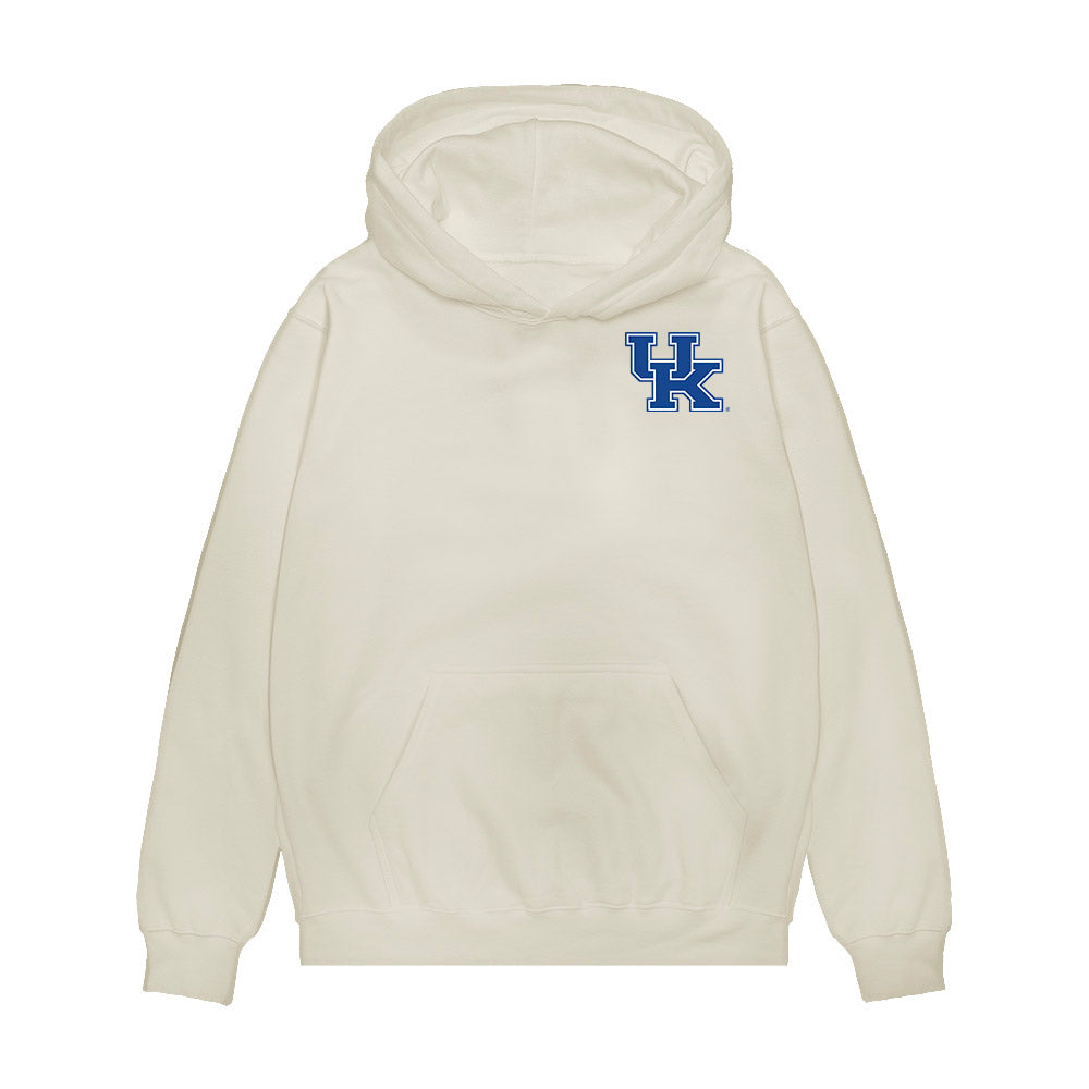 Kentucky - NCAA Women's Gymnastics : Delaynee Rodriguez - Collage Premium Hooded Sweatshirt-0