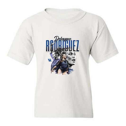 Kentucky - NCAA Women's Gymnastics : Delaynee Rodriguez - Collage Youth T-Shirt-0