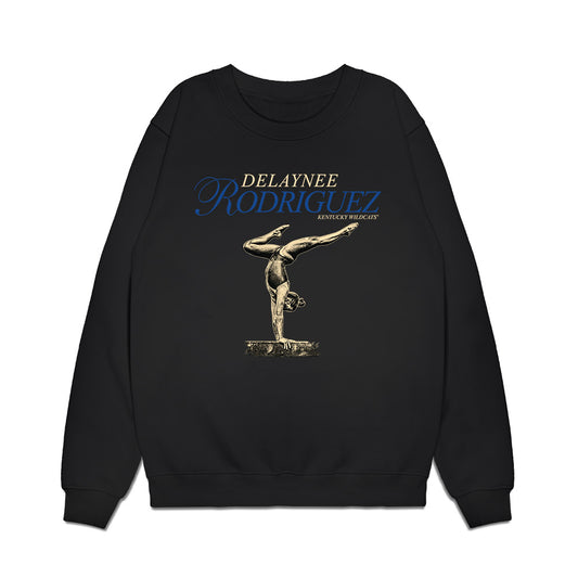 Kentucky - NCAA Women's Gymnastics : Delaynee Rodriguez - Legacy Premium Crewneck Sweatshirt-0