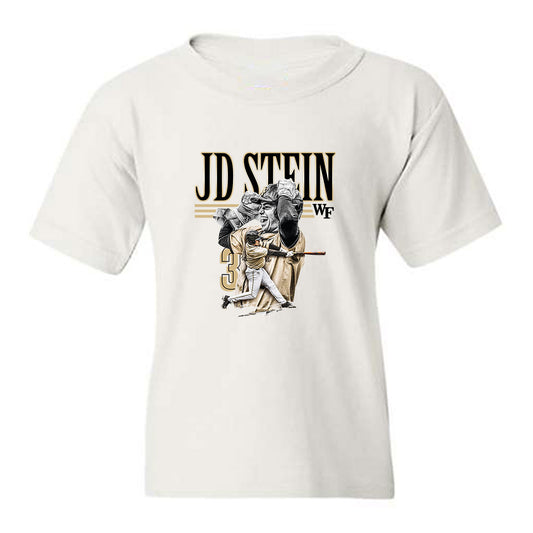 Wake Forest - NCAA Baseball : JD Stein - Collage Youth T-Shirt-0