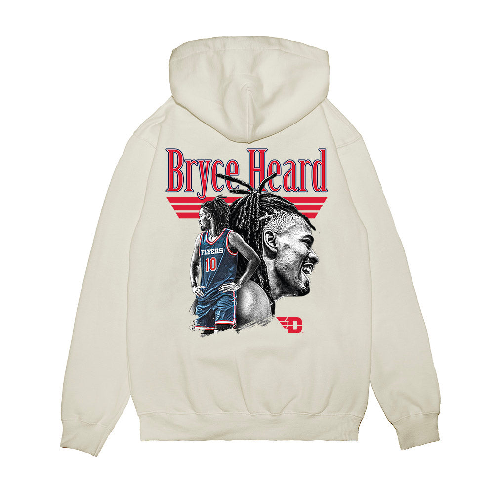 Dayton - NCAA Men's Basketball : Bryce Heard - Collage Premium Hooded Sweatshirt-1