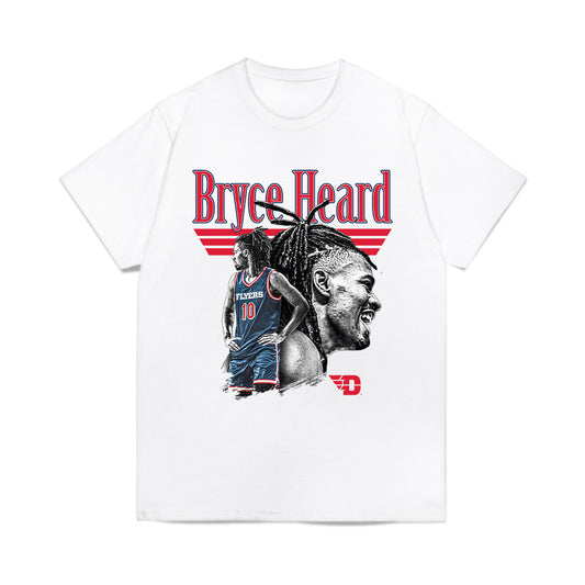Dayton - NCAA Men's Basketball : Bryce Heard - Collage Comfort Colors T-Shirt-0