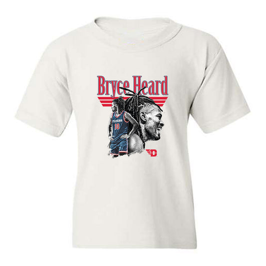 Dayton - NCAA Men's Basketball : Bryce Heard - Collage Youth T-Shirt-0