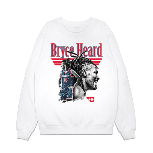 Dayton - NCAA Men's Basketball : Bryce Heard - Collage Premium Crewneck Sweatshirt-0