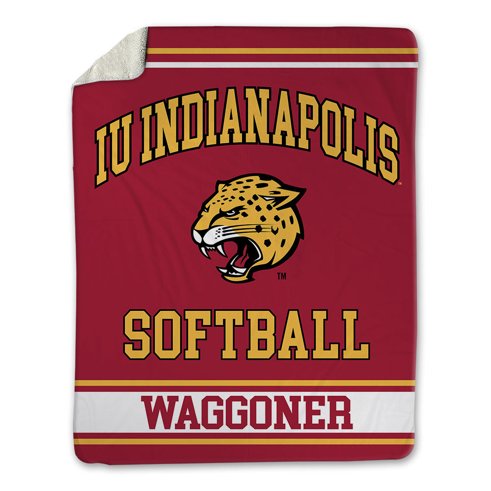 IU Indy - NCAA Softball : Haley Waggoner - Blanket-0