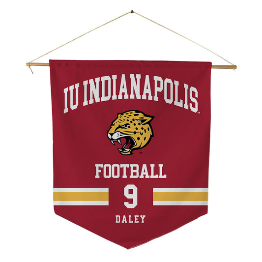 Indiana - NCAA Football : Stephen Daley - Pennant - 18" x 21"-0