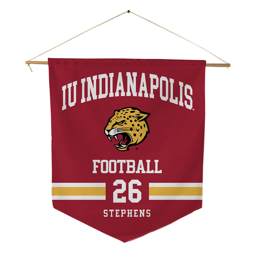 Indiana - NCAA Football : Iosua Stephens - Pennant - 18" x 21"-0