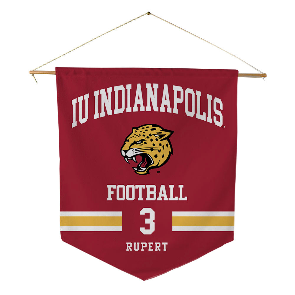 Indiana - NCAA Football : Kortez Rupert - Pennant - 18" x 21"-0
