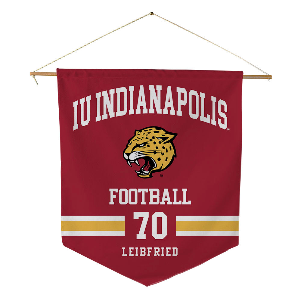 Indiana - NCAA Football : Austin Leibfried - Pennant - 18" x 21"-0