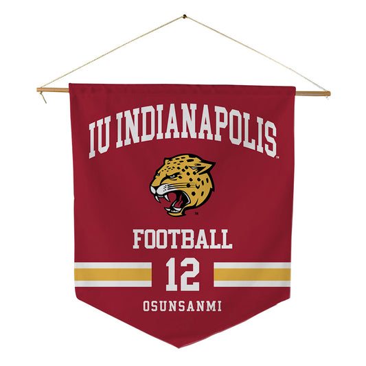 Indiana - NCAA Football : Tobi Osunsanmi - Pennant - 18" x 21"-0